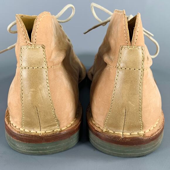 COLE HAAN Size 9.5 Tan Suede Lace-Up Chukka Ankle Boots main image 7
